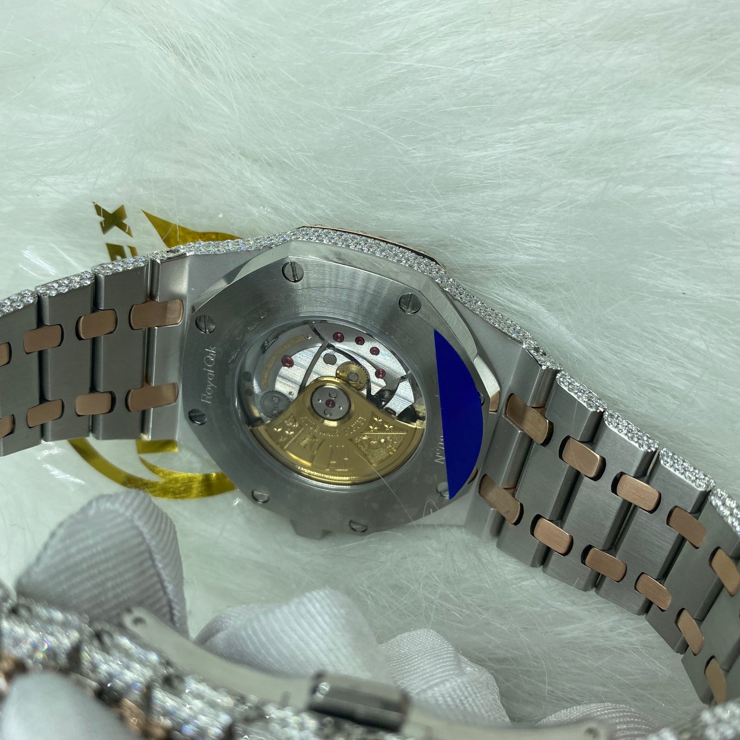 AUDEMARS PIGUET ROYAL OAK MOISSANITE – ARABIC DIAL ROSE GOLD AUTOMATIC