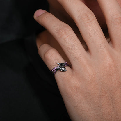 S925 Moissanite Cobra Ring