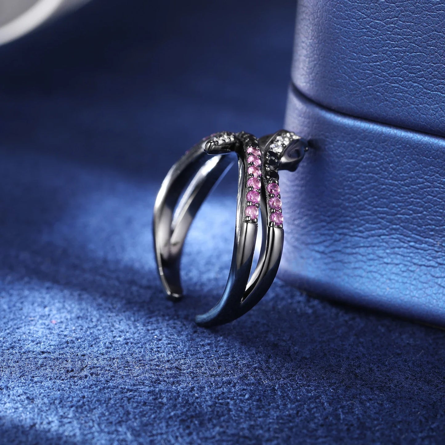 S925 Moissanite Cobra Ring
