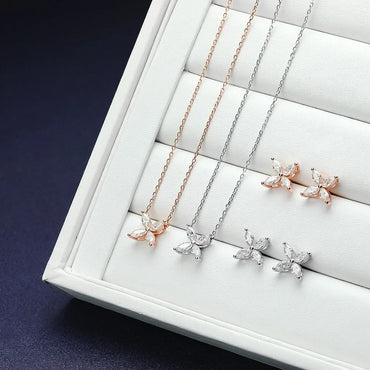 Women's S925 Moissanite Diamond Jasmine Pendant
