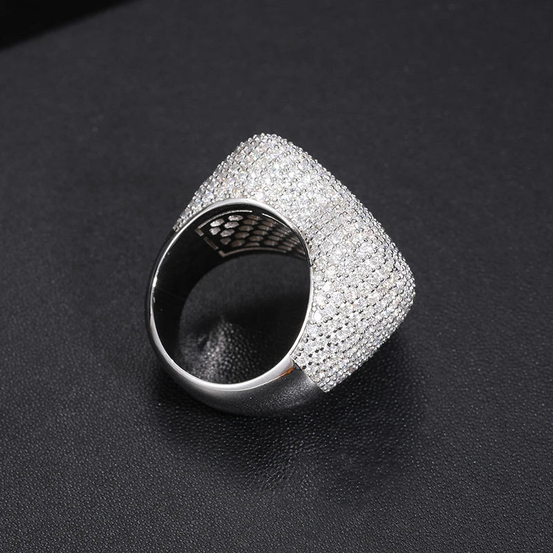 S925 Moissanite Heart Ring