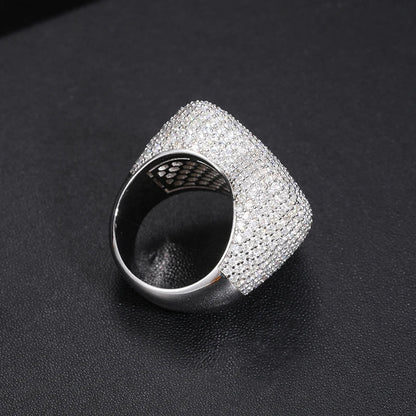 S925 Moissanite Heart Ring
