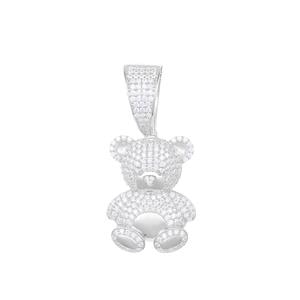 VVS Moissanite Aurora Bear Pendant