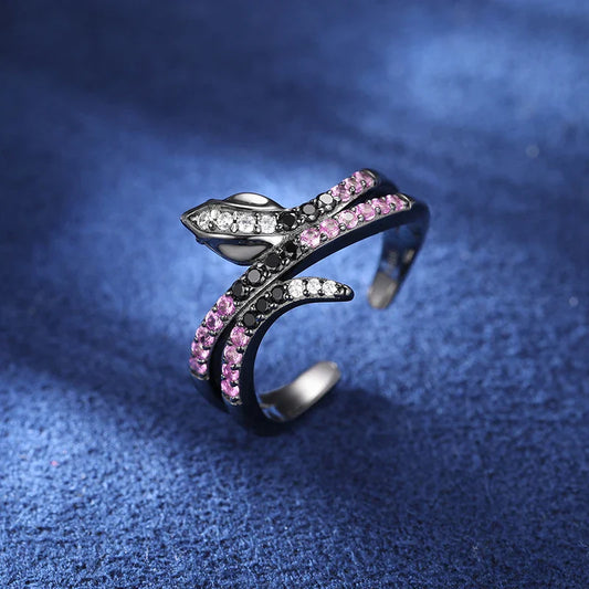 S925 Moissanite Cobra Ring