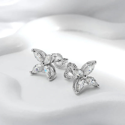 Women's S925 Moissanite Diamond Jasmine Pendant