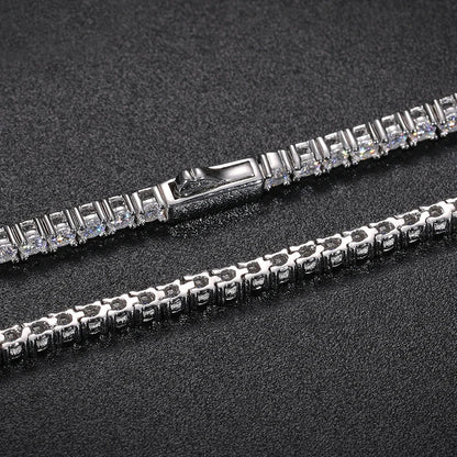 S925 Moissanite Diamond Tennis Bracelet - 2/2.5mm