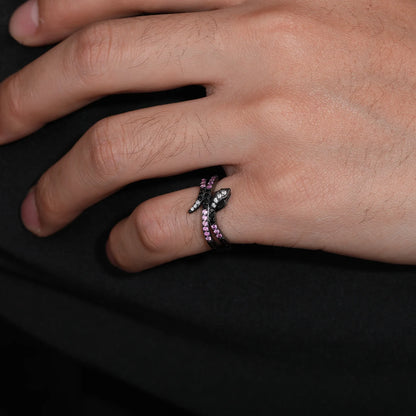S925 Moissanite Cobra Ring