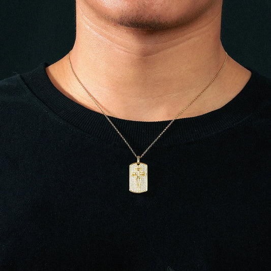 S925 Sword Tag Pendant