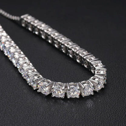 S925 Adjustable VVS Moissanite Tennis Bracelet